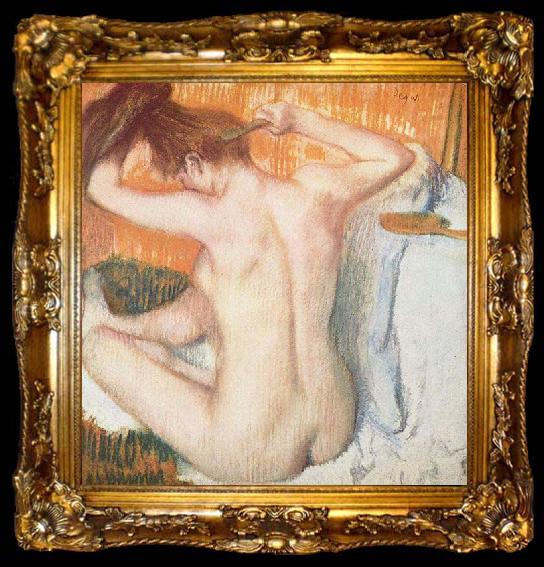 framed  Edgar Degas La Toilette, ta009-2